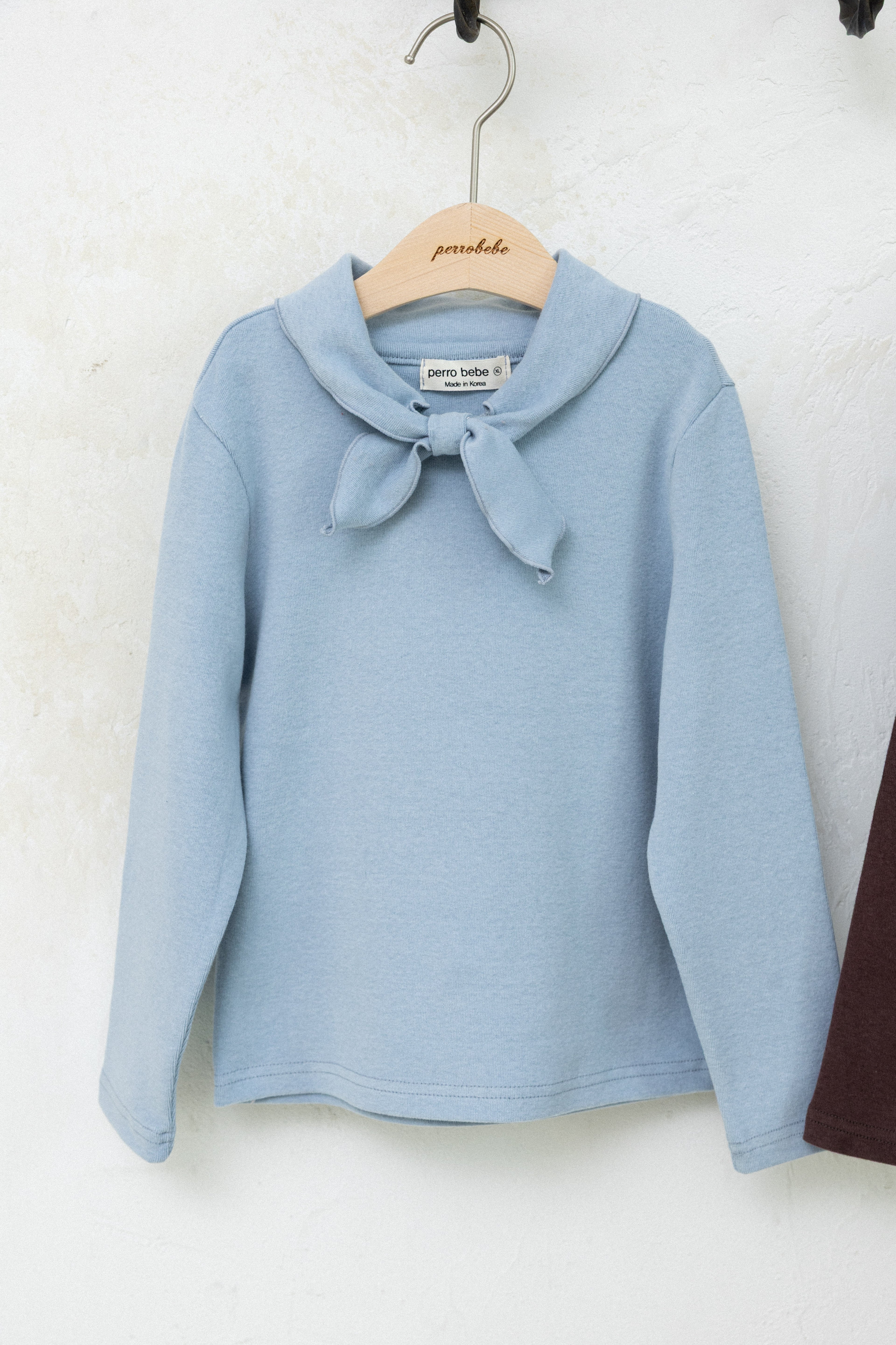 Bella Ribbon T-shirt for Girls | Korean Ribbon Top | Made in Korea | KOMOÉ Kidswear