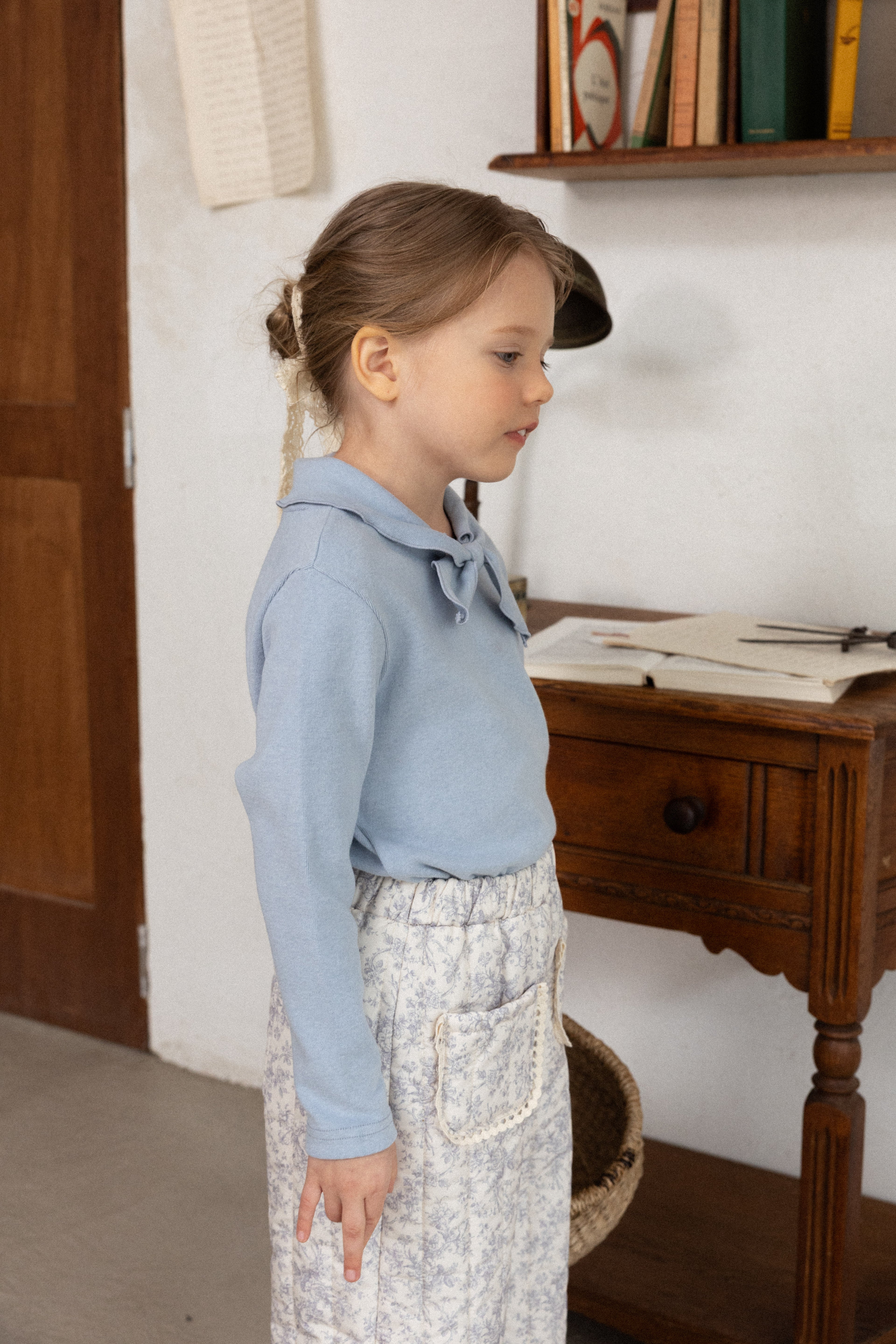 Lilly Padded Pants for Girls | Floral Quilted Pants | Made in Korea | KOMOÉ Kidswear