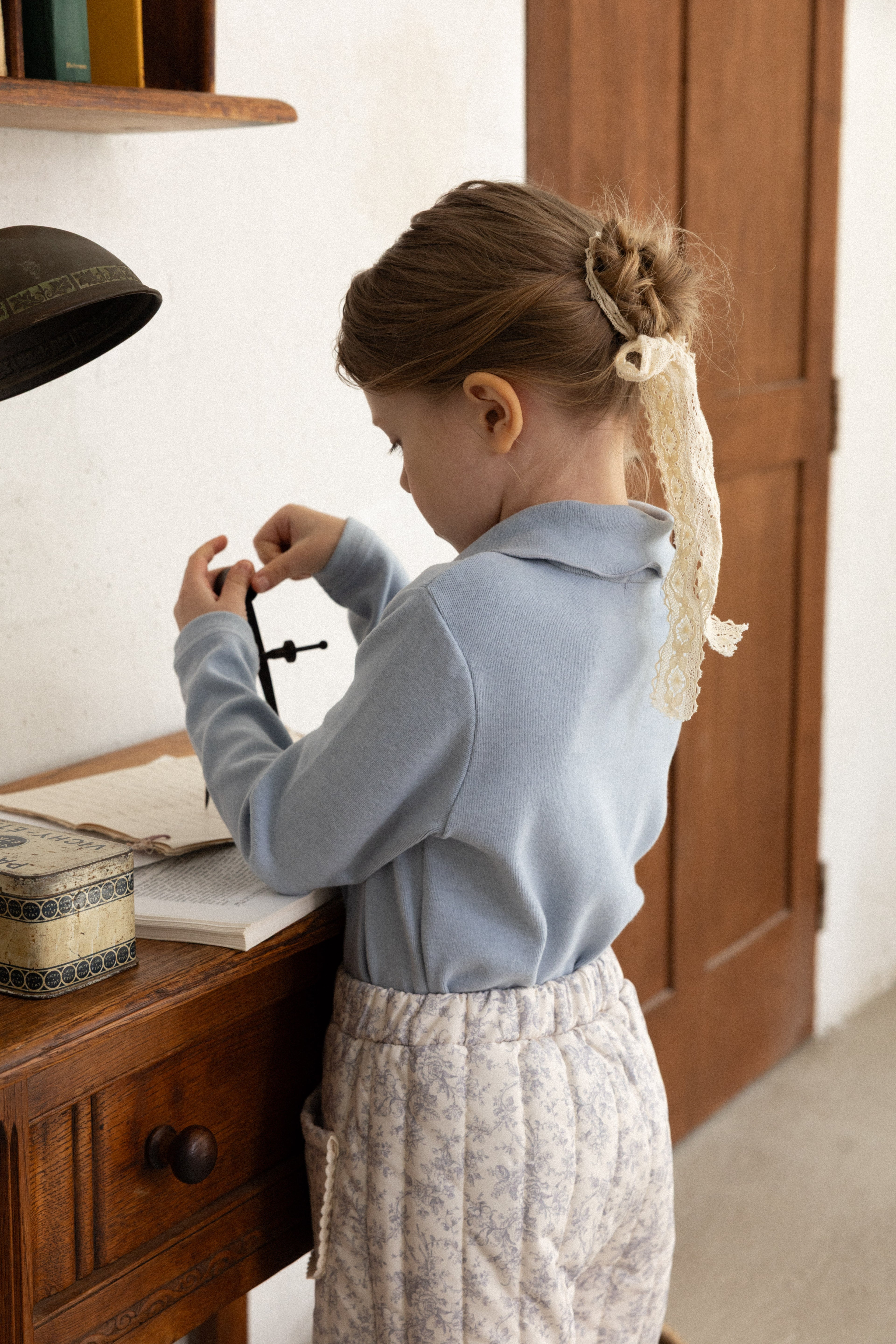 Lilly Padded Pants for Girls | Floral Quilted Pants | Made in Korea | KOMOÉ Kidswear