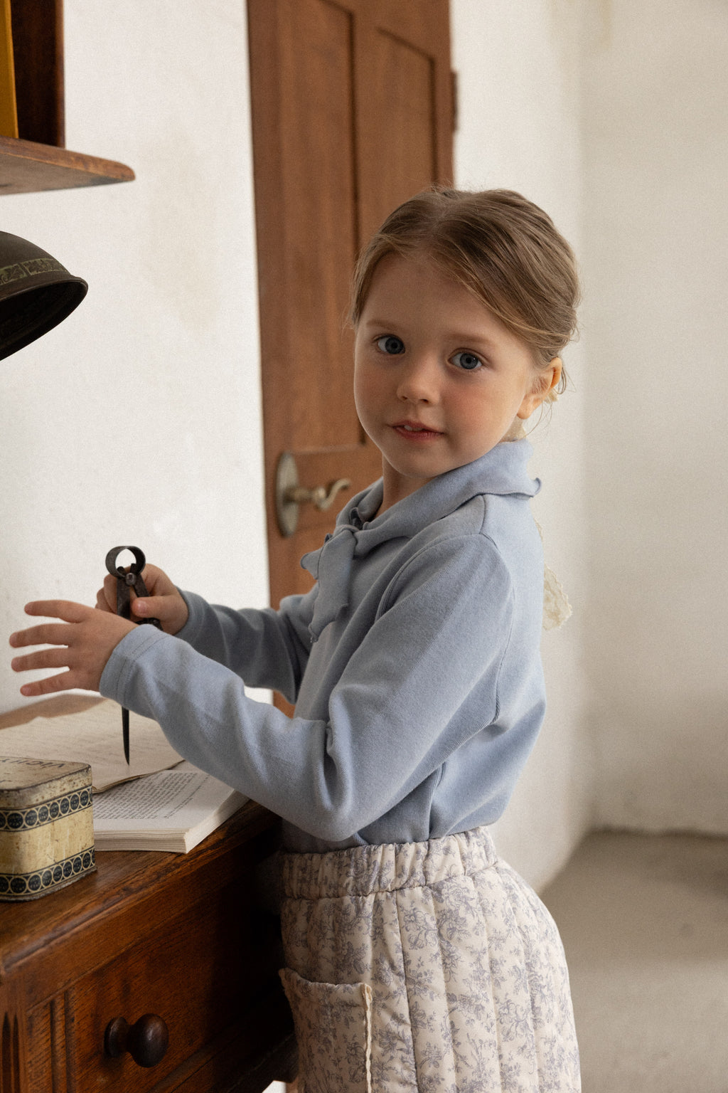 Lilly Padded Pants for Girls | Floral Quilted Pants | Made in Korea | KOMOÉ Kidswear