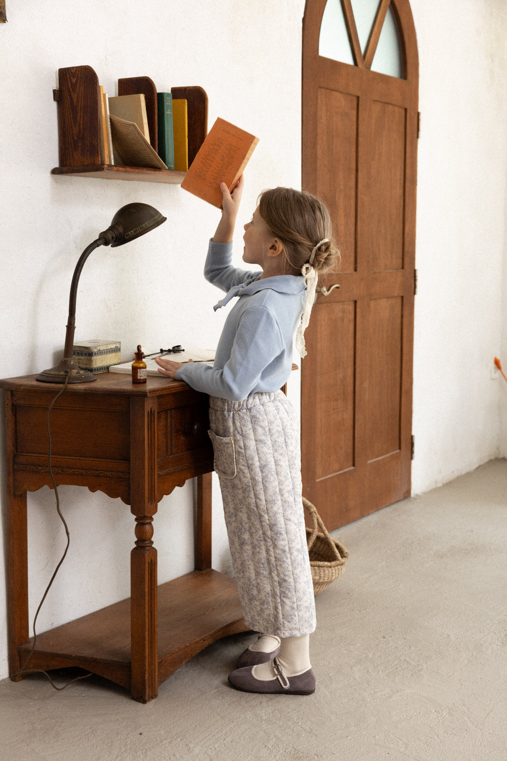 Lilly Padded Pants for Girls | Floral Quilted Pants | Made in Korea | KOMOÉ Kidswear