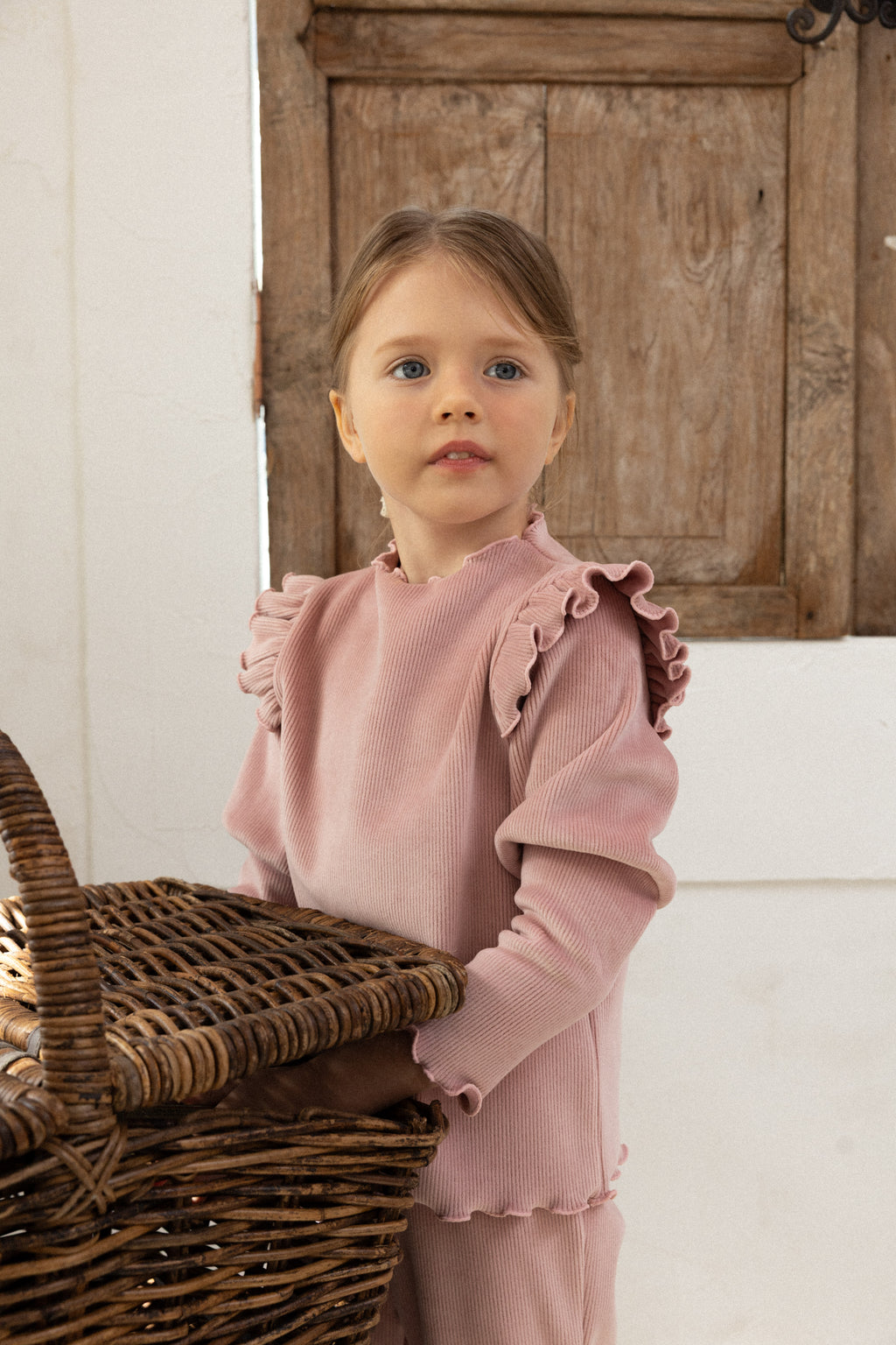 Leila Puff Setup for Girls | Soft Two-Piece Outfit | Made in Korea | KOMOÉ Kidswear