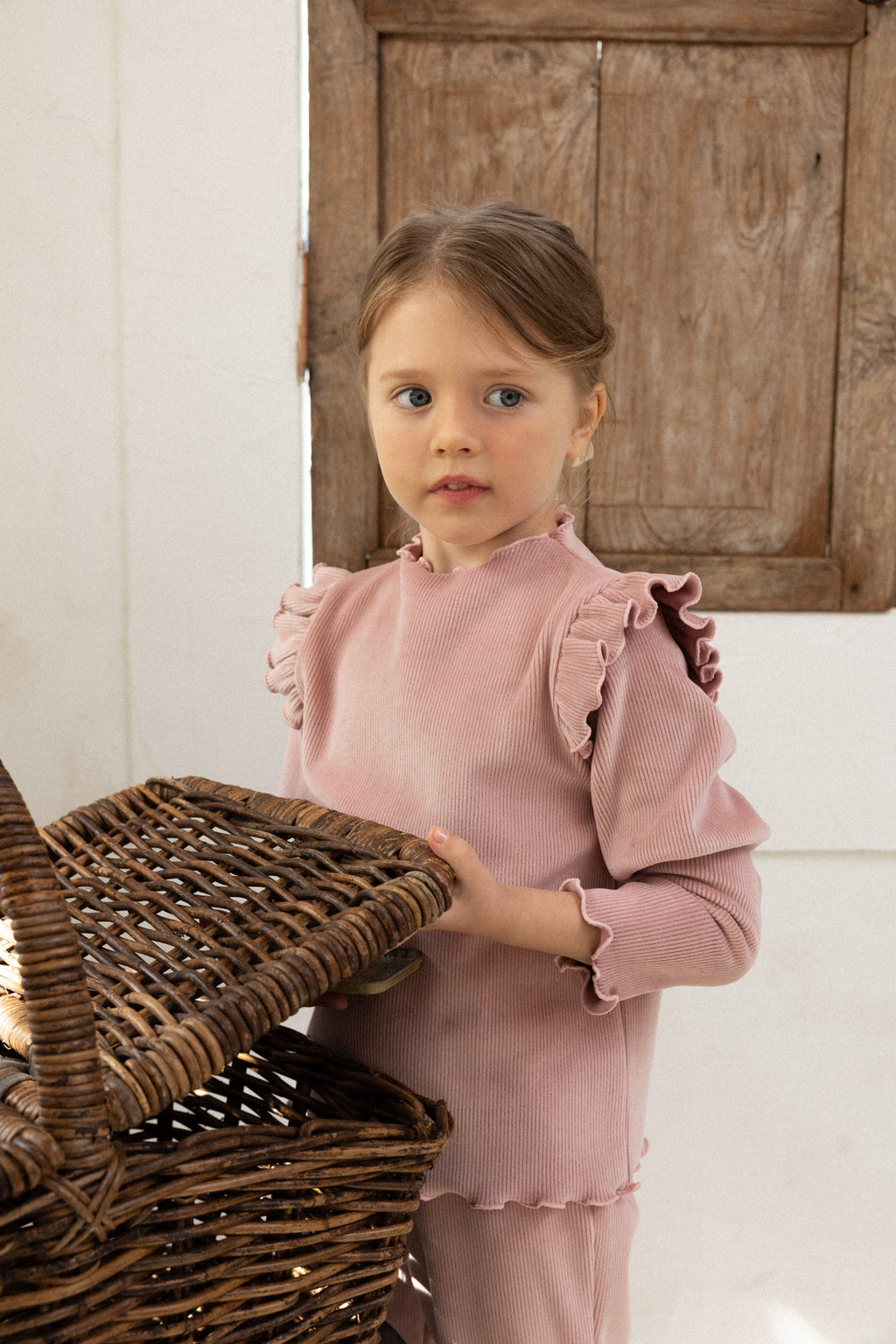 Leila Puff Setup for Girls | Soft Two-Piece Outfit | Made in Korea | KOMOÉ Kidswear