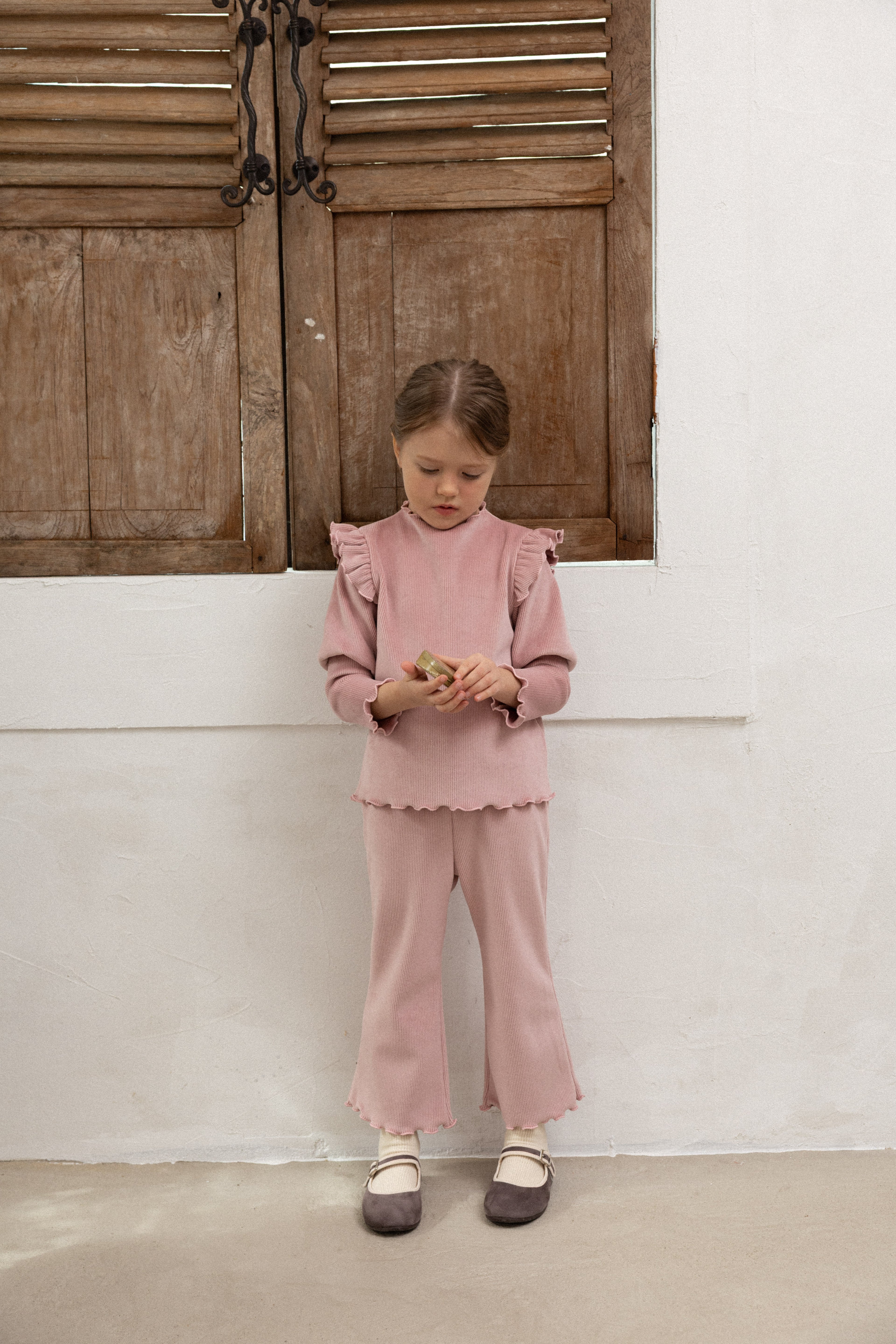 Leila Puff Setup for Girls | Soft Two-Piece Outfit | Made in Korea | KOMOÉ Kidswear