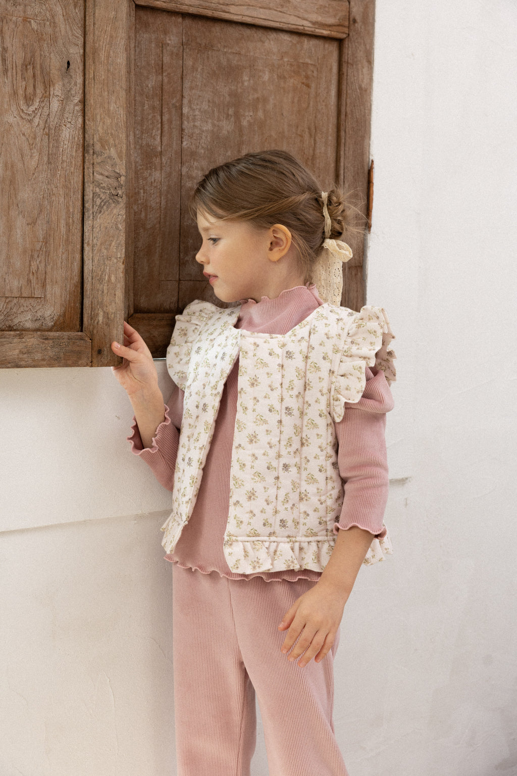 Leila Puff Setup for Girls | Soft Two-Piece Outfit | Made in Korea | KOMOÉ Kidswear