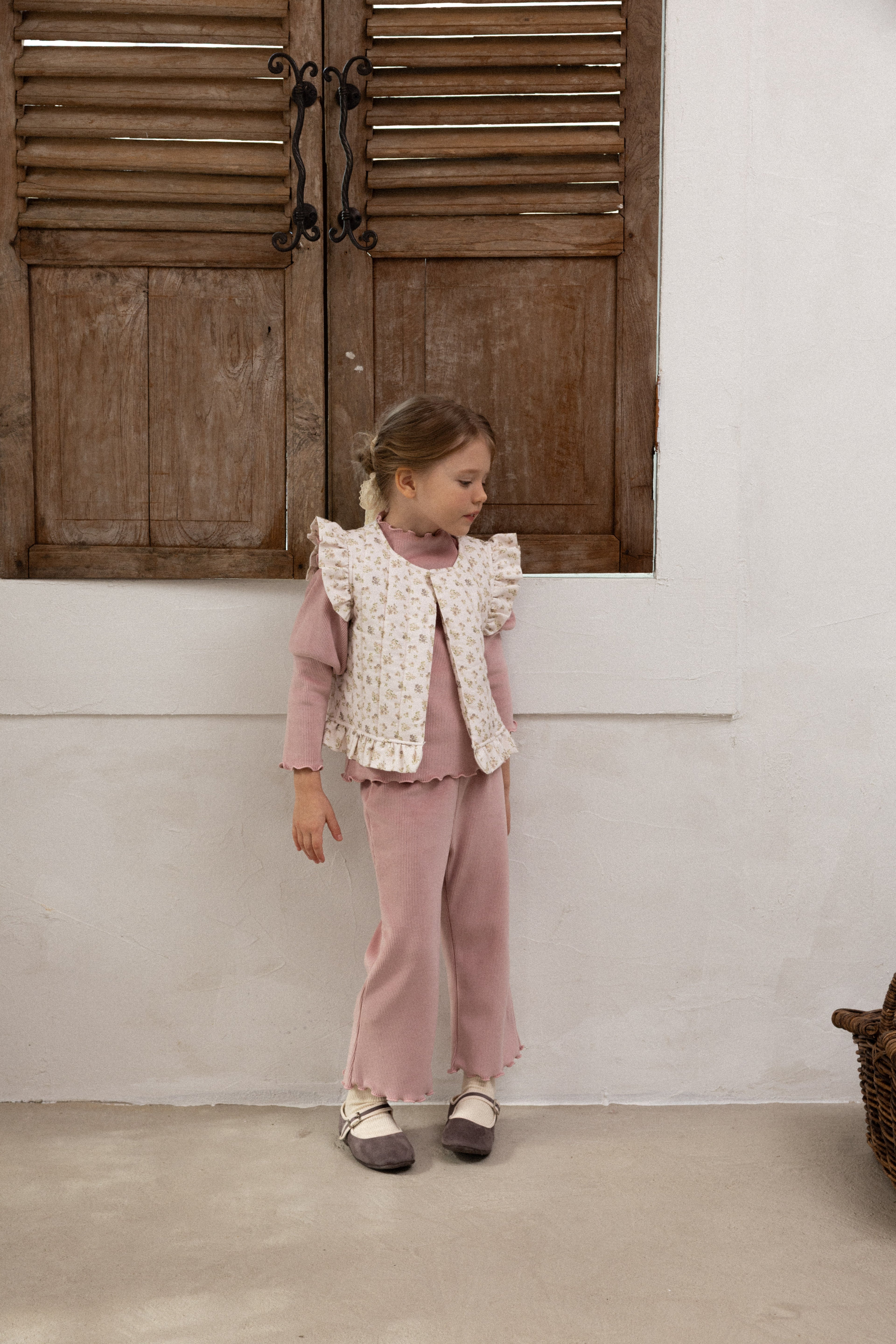 Leila Puff Setup for Girls | Soft Two-Piece Outfit | Made in Korea | KOMOÉ Kidswear
