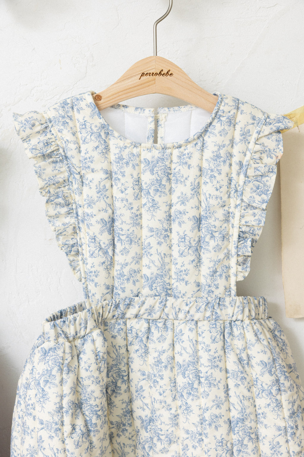 Iris Padded Dress for Girls | Soft Quilted Dress | Made in Korea | KOMOÉ Kidswear