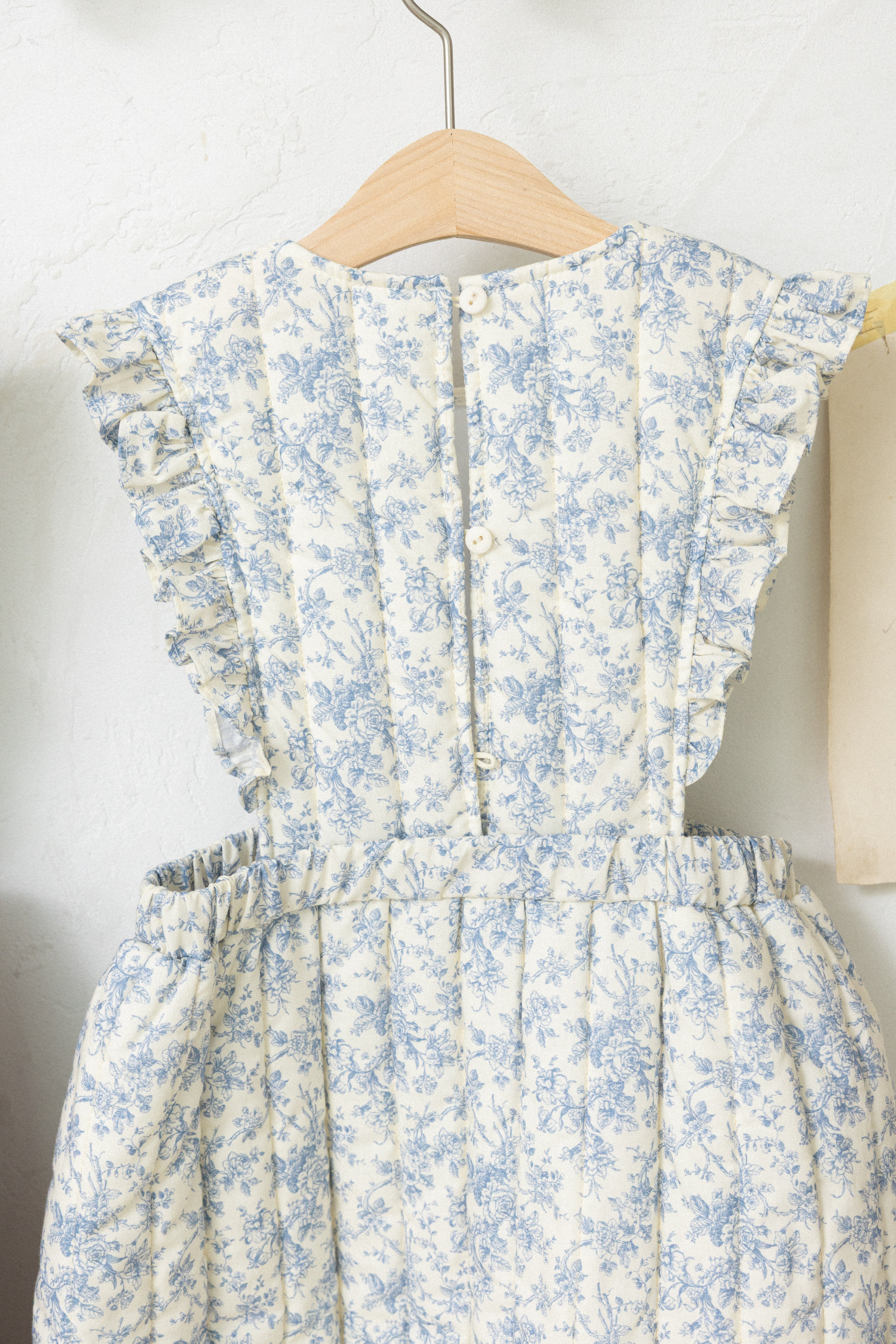 Iris Padded Dress for Girls | Soft Quilted Dress | Made in Korea | KOMOÉ Kidswear