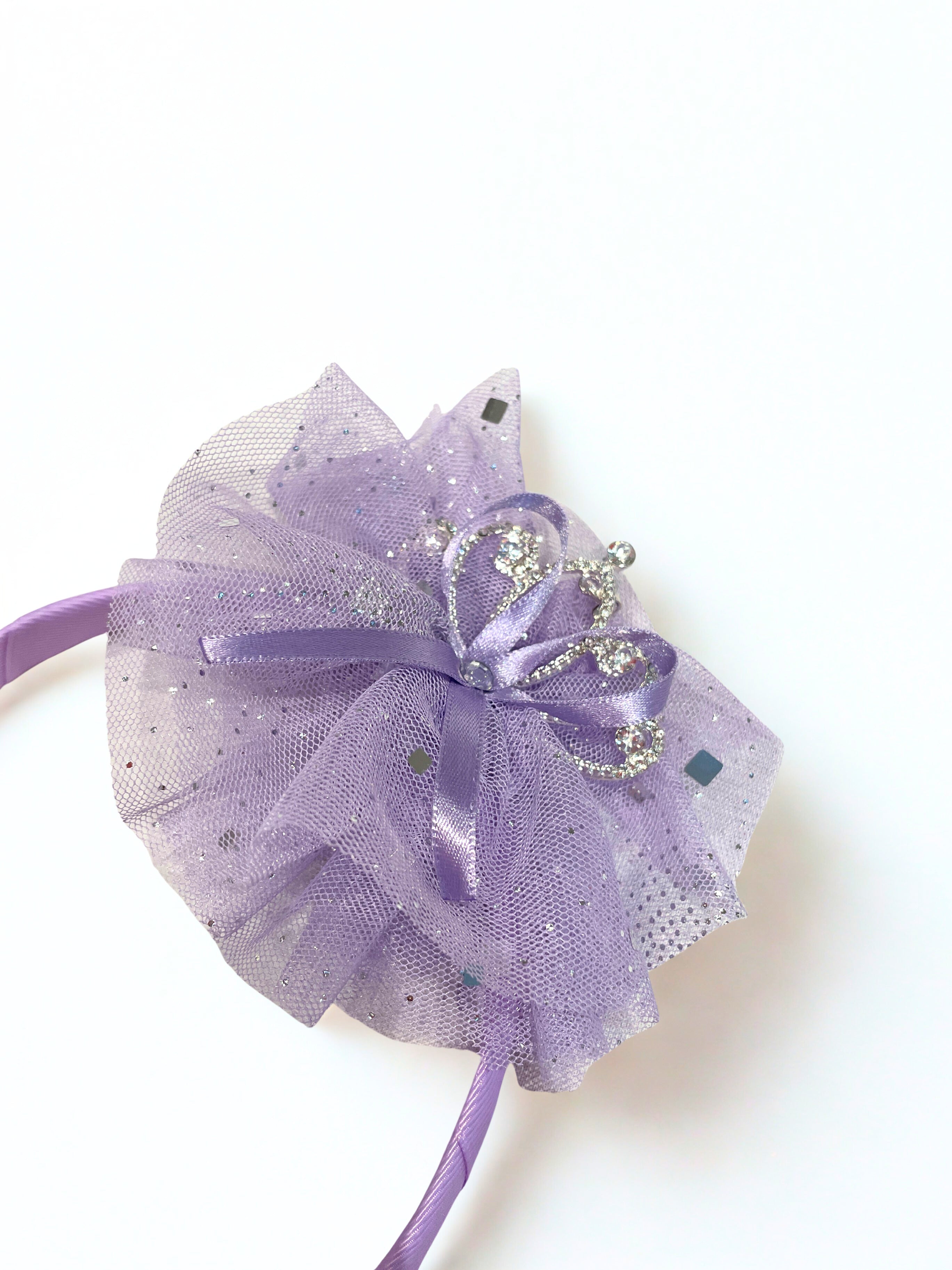 Pearl Drop Ribbon Headband for Girls | Luxury Korean Hair Accessory (3–8Y)